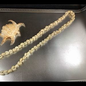 Seashells necklace